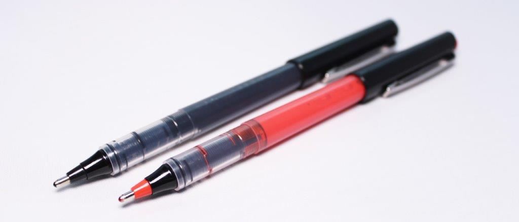 ①OHTO オート ふでボール 筆ボールペン1.5mm カラー 　筆ペン
